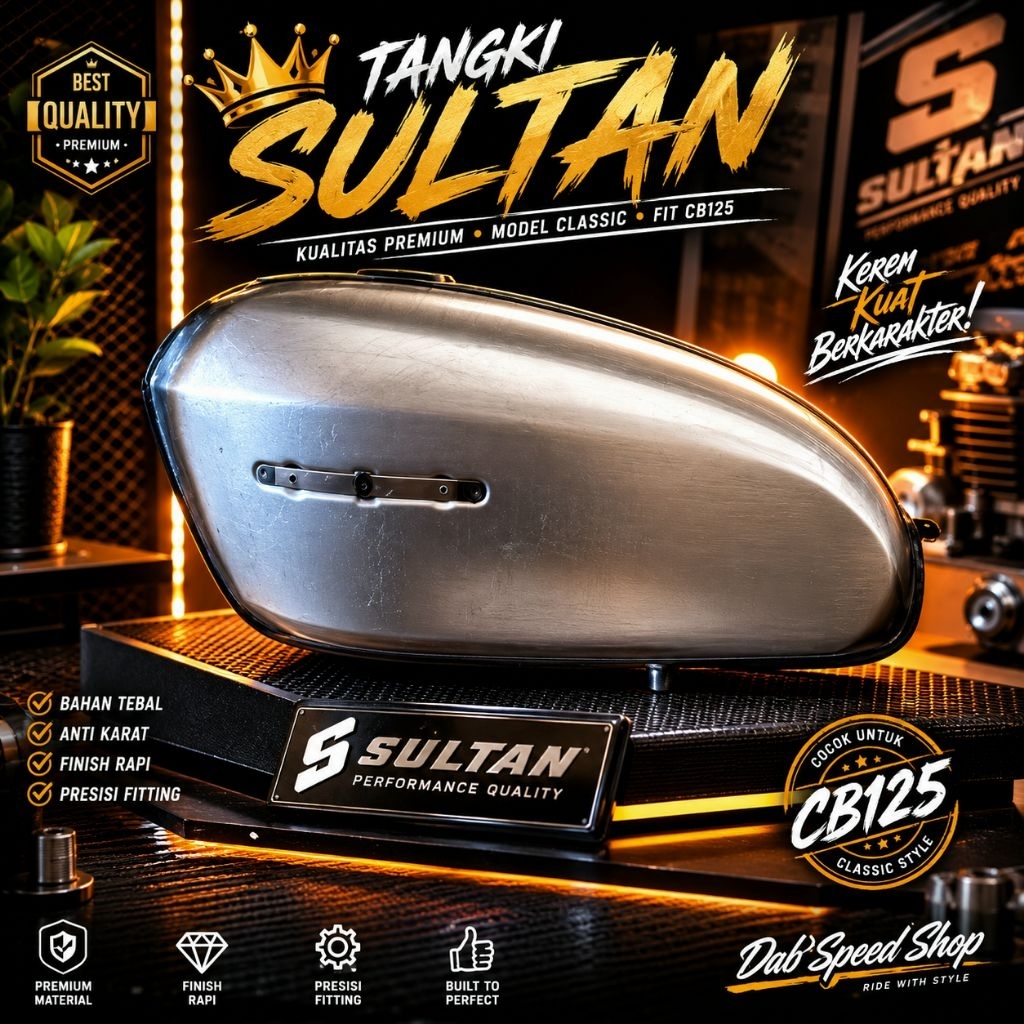 TANGKI CB 125 SULTAN PART TANGKI CB 125 SULTAN PART