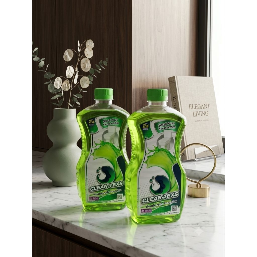 CLEANTEXS 1000ml CLEANTEX 1L CLEANTEX 1000ML PEMBERSIH KERAK PORCELEN 1 LITER KEMASAN TERBARU Cairan