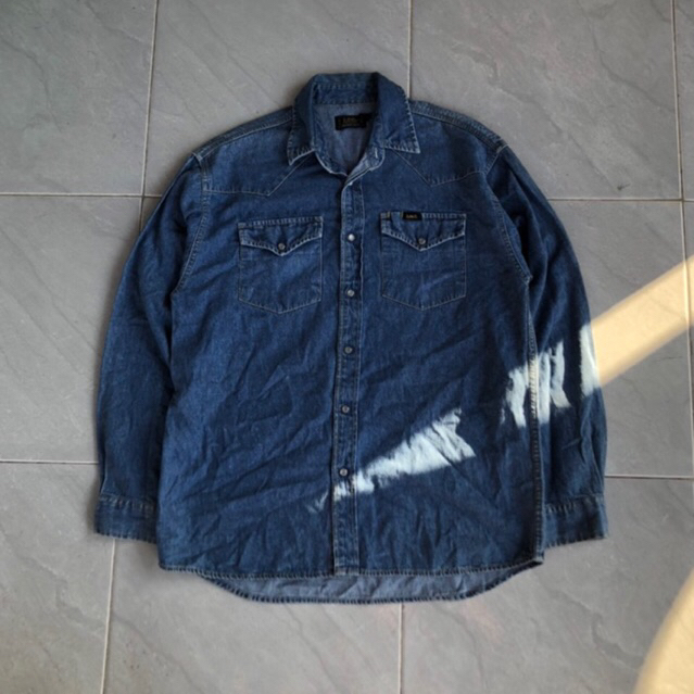 KEMEJA VINTAGE DENIM LEE SANFORIZED