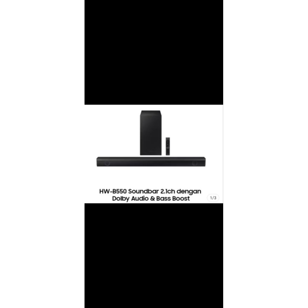 Soundbar samsung B550