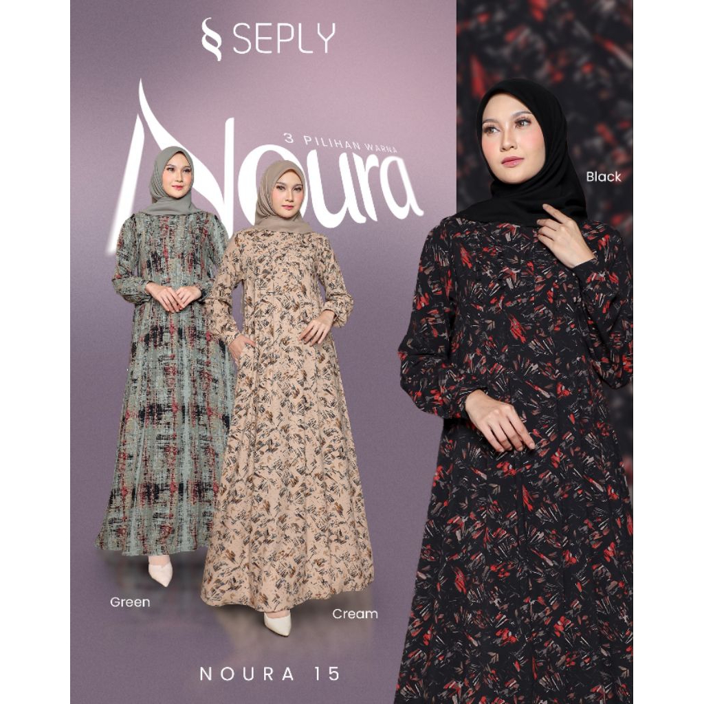 GAMIS SEPLY NOURA 15, NOURA 15 BY SEPLY, GAMIS MOTIF PREMIUM