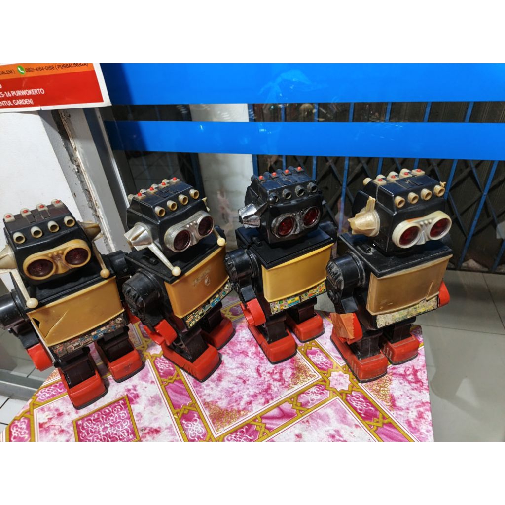 robot saturn borongan display no tes