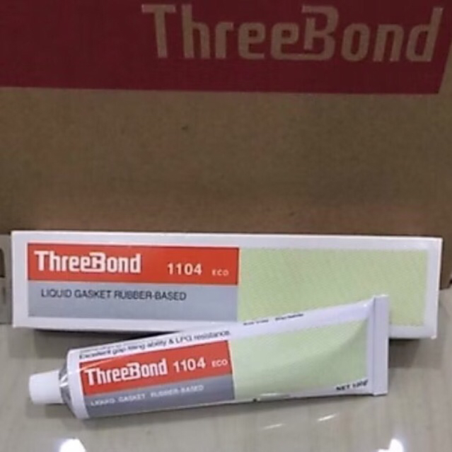 100gr BESAR lem THREEBOND 1104 eco liquid gasket rubber based treebond glue three bond tree bon lem 