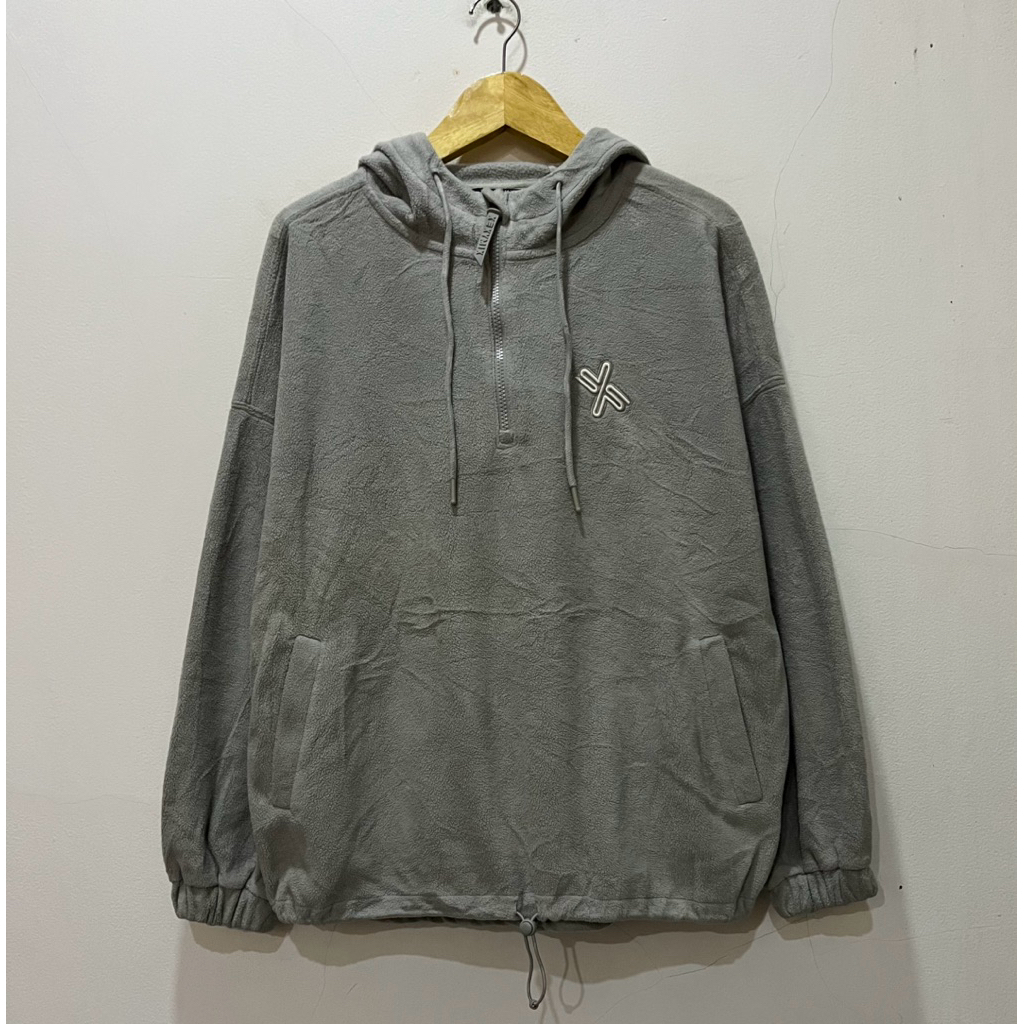Winter Hoodie Halfzip XEXYMIX Grey