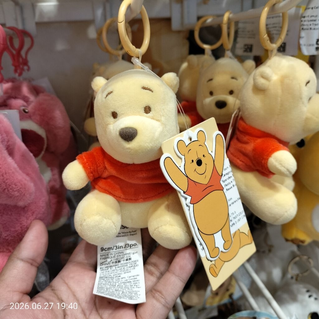 GANCI WINNIE THE POOH MINISO - BONEKA WINNIE THE POOH KOSTUM KOKI