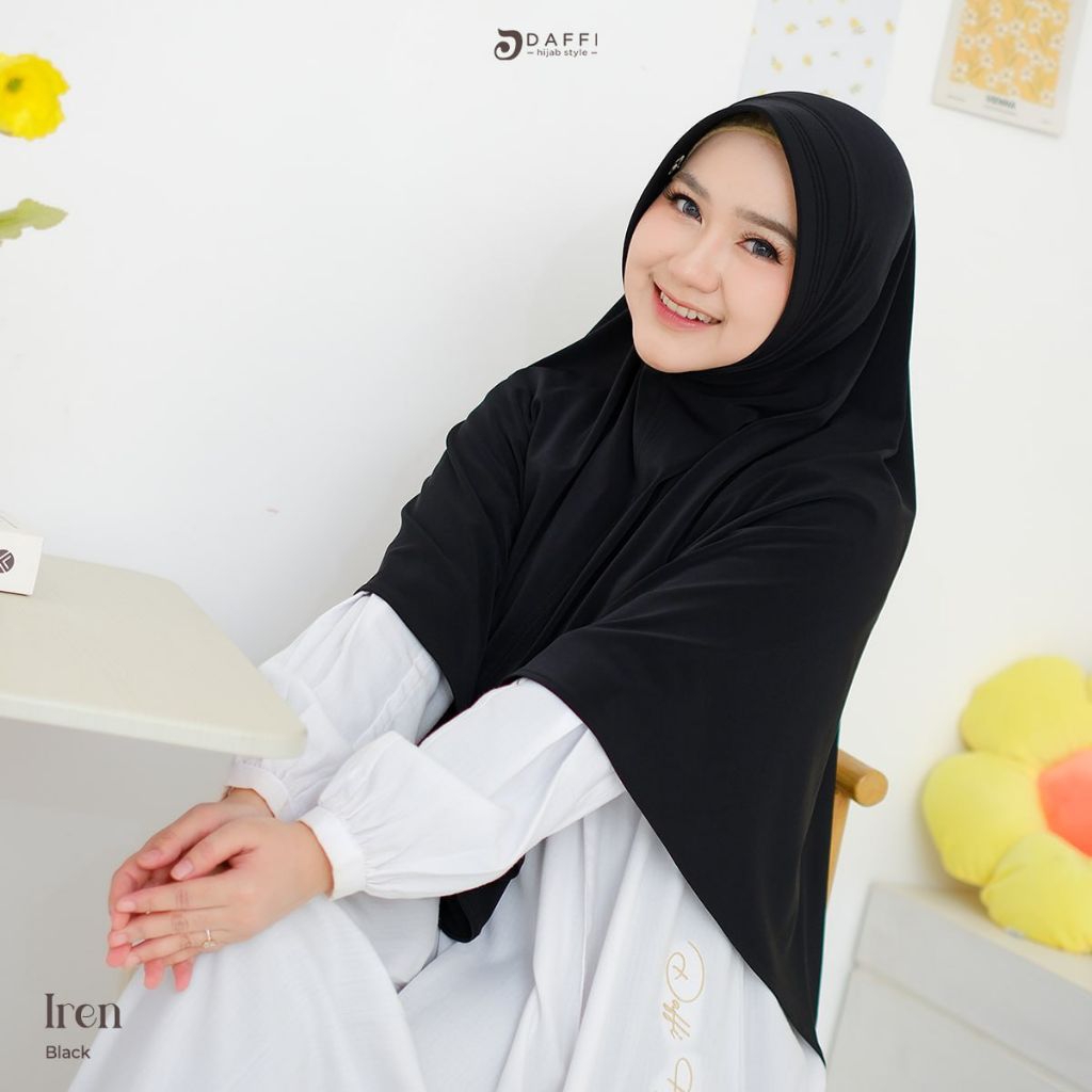Daffi Hijab - Iren Series Bergo Jumbo Premium Hijab Syari Premium