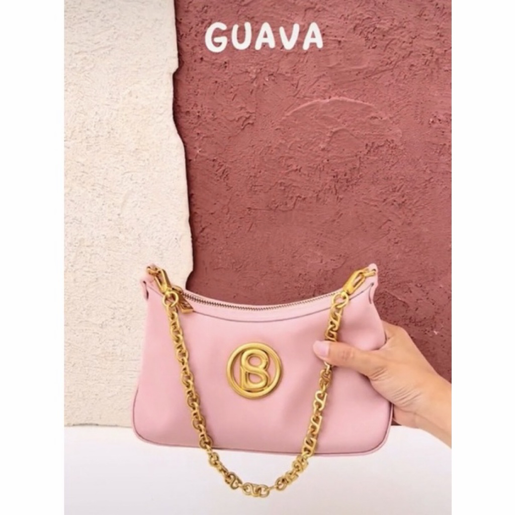 PRELOVED BUTTONSCARVES LUANA NYLON BAG GUAVA