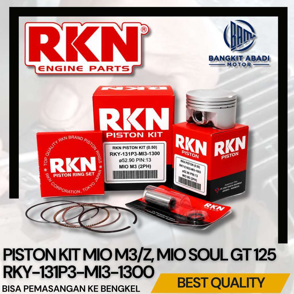 RKN Piston KIT Mio M3 Mio S 125 Mio Z Soul GT 125 Xride 125