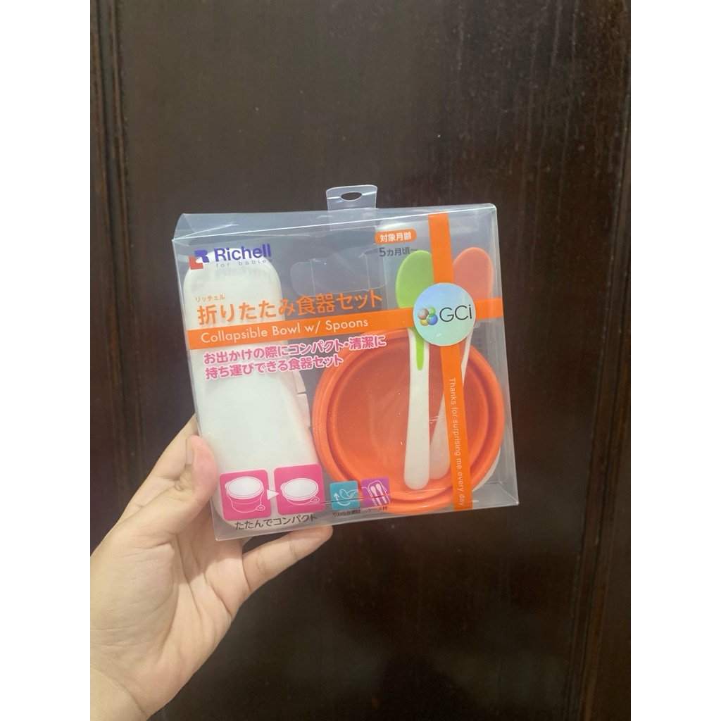Richell Feeding Set | Alat Makan MPASI RICHELL