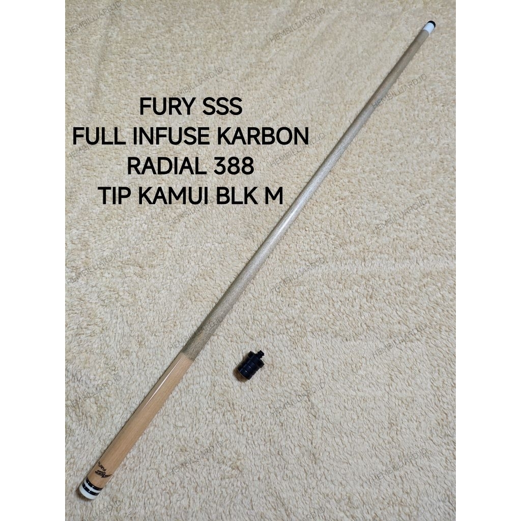SHAFT ONLY fury sss copotan fury tp 6 radial 388 tip bawaan (BEKAS)