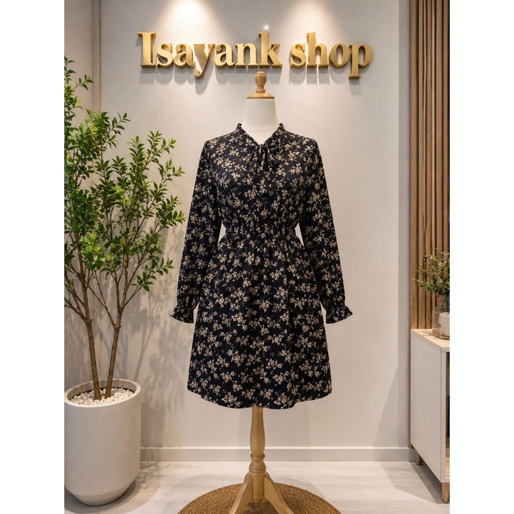PL tunik bunga Korea. style