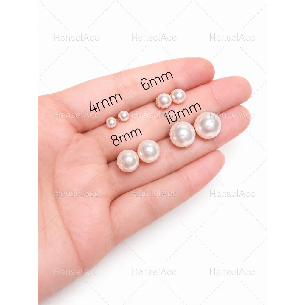 Anting Tusuk Mutiara Gold Fashion anting mutiara