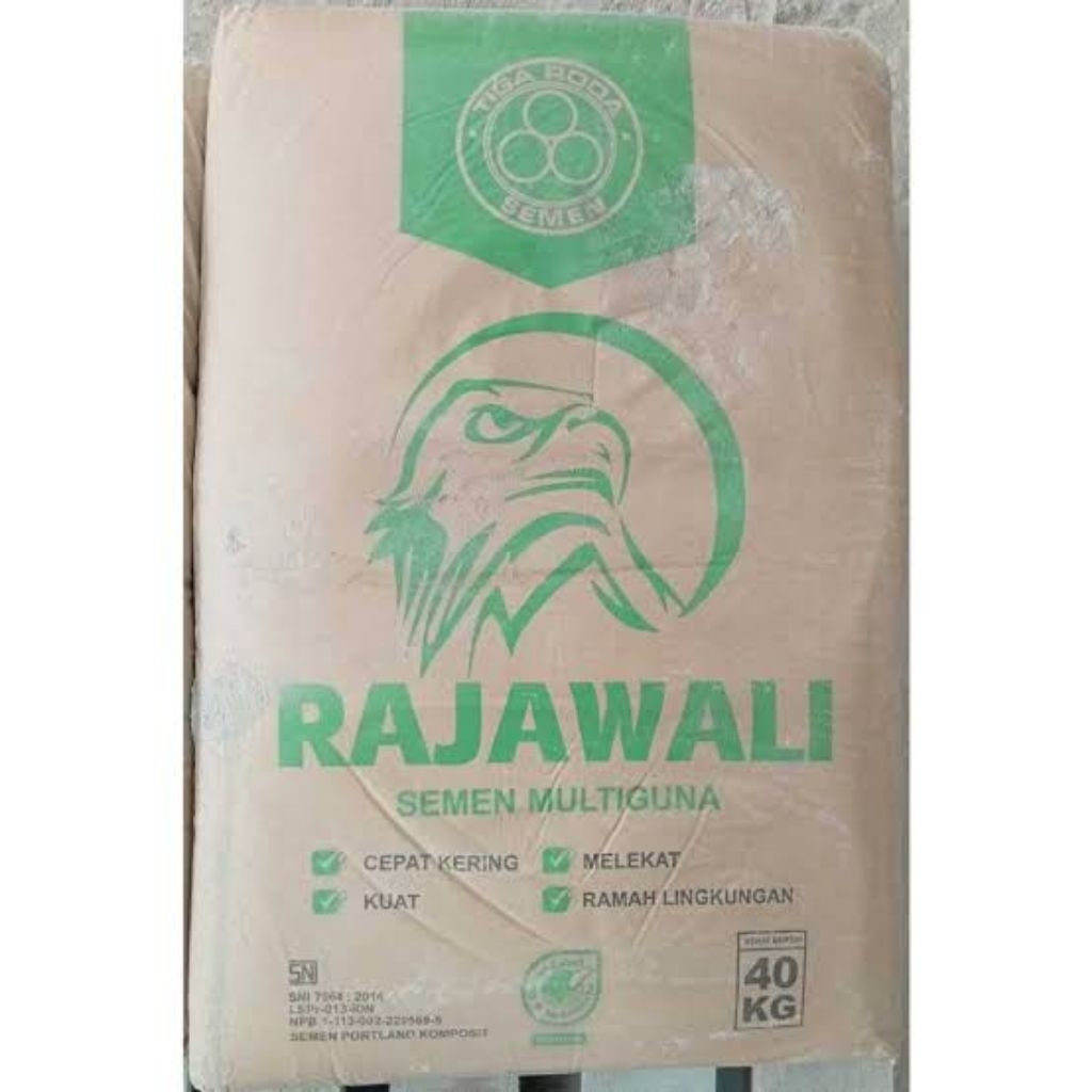 Semen Rajawali 40kg Surabaya Sidoarjo Gresik (Minimal 50 Sak)