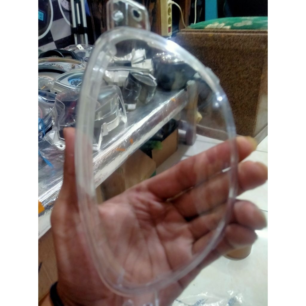 kaca mika speedometer spin125