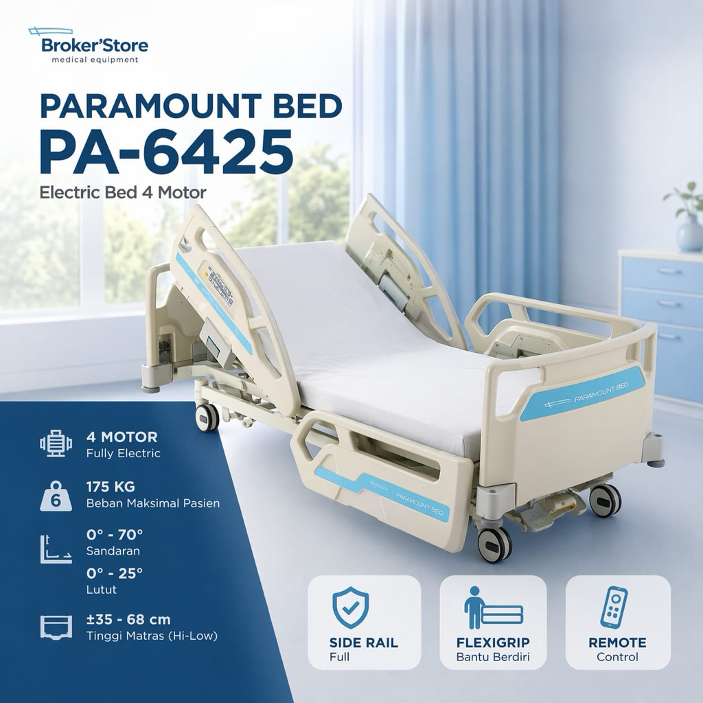 paramount bed-6425 electrick bed 4 motor