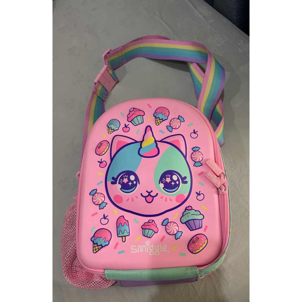 Tas Smiggle Second masih bagus buat les atau snack bag atau lunch bag