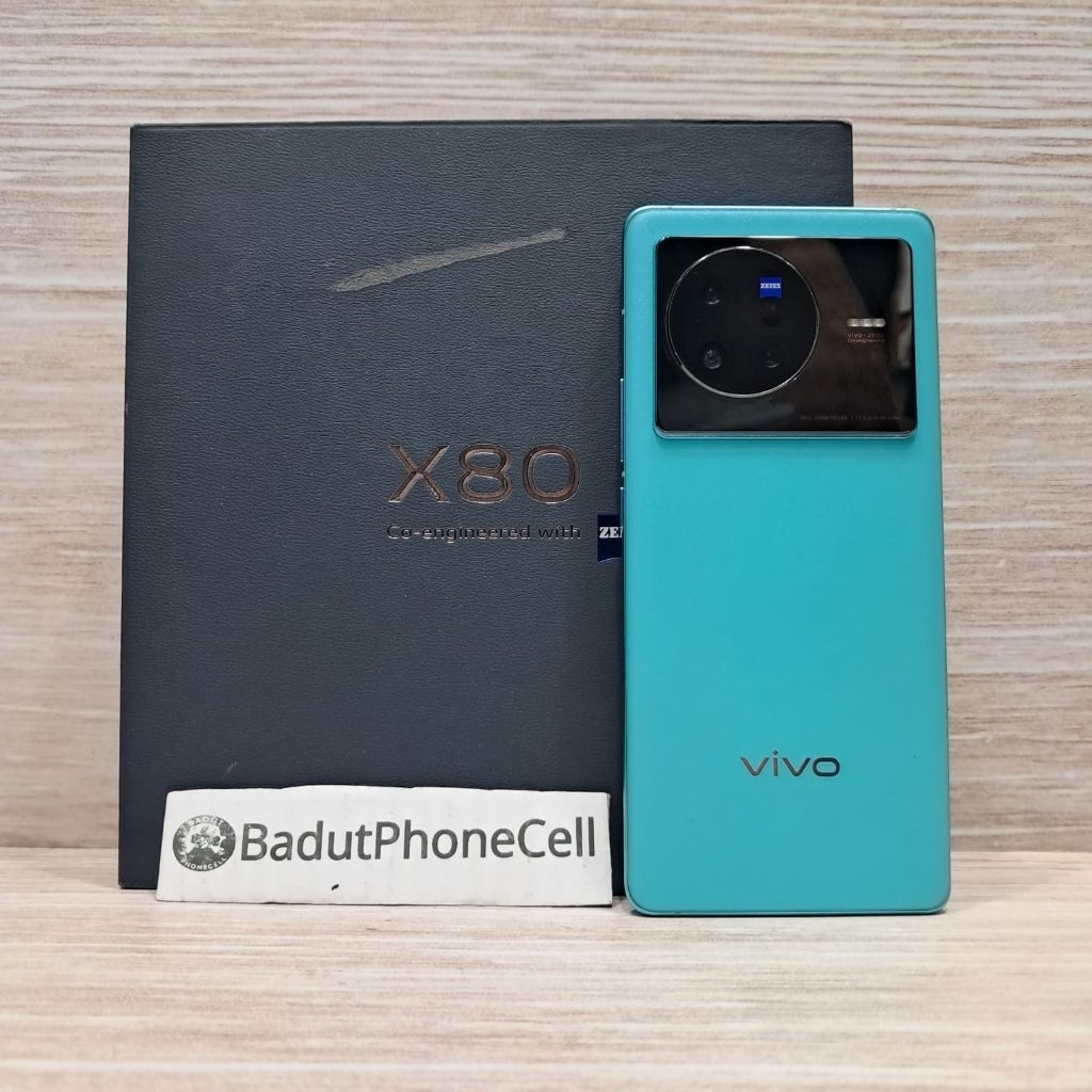 VIVO X80 5G 12/256GB HANDPHONE SECOND BEKAS FULLSET