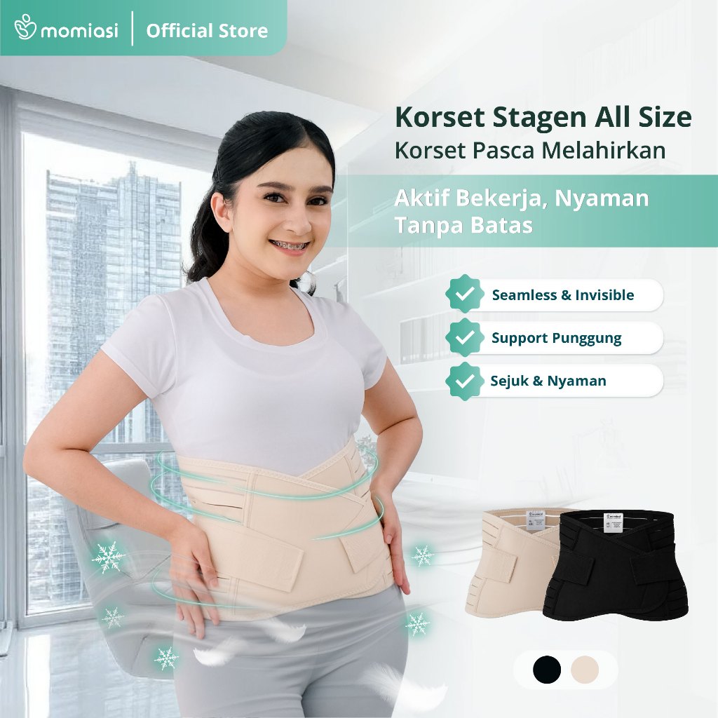 [BEST SELLER] Momiasi - New Innovation - Korset Stagen Postpartum Adjustable