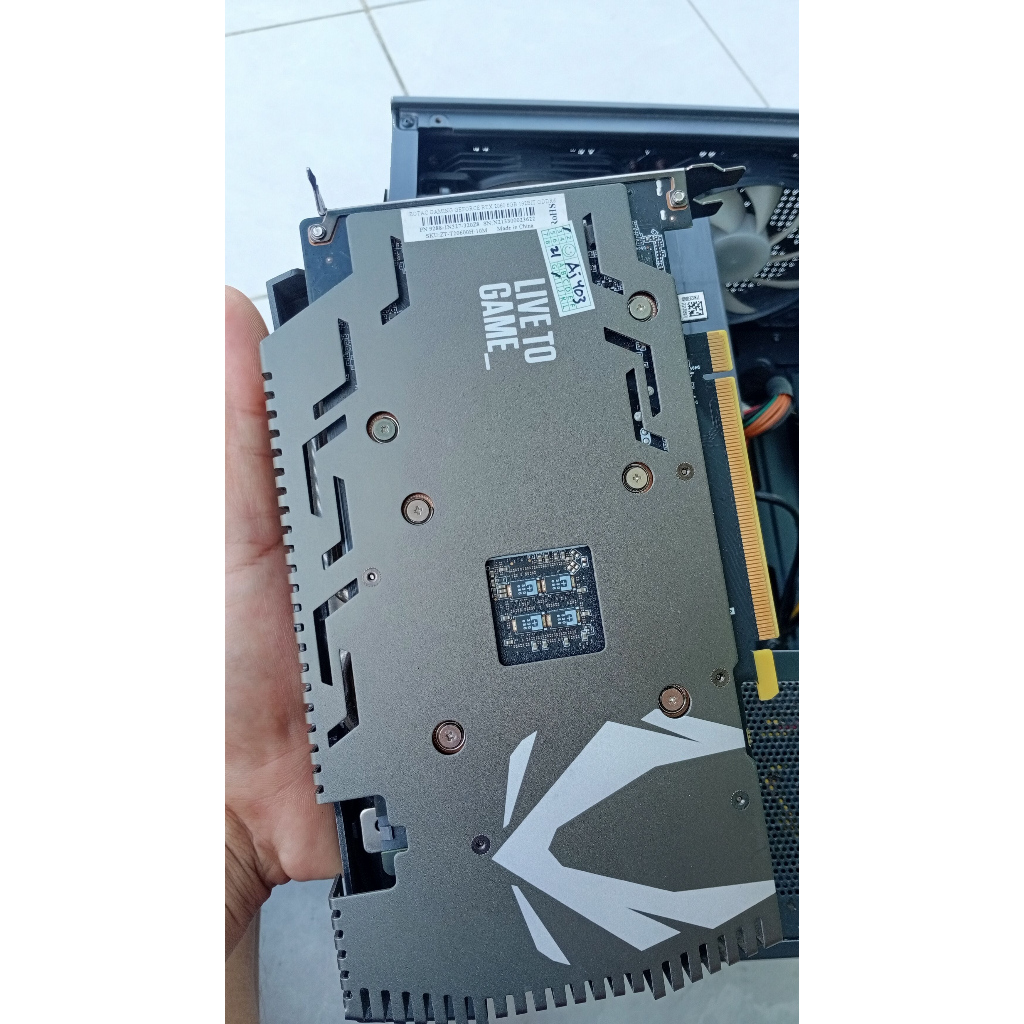 VGA NVIDIA RTX 2060 6 GIGA MERK ZOTAC