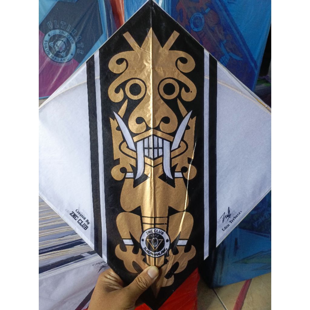 (MIN. 50 PCS) LAYANGAN SUKHOI SUPER APUS ULTIMATE GOLD BY ZNC KITE MALANG