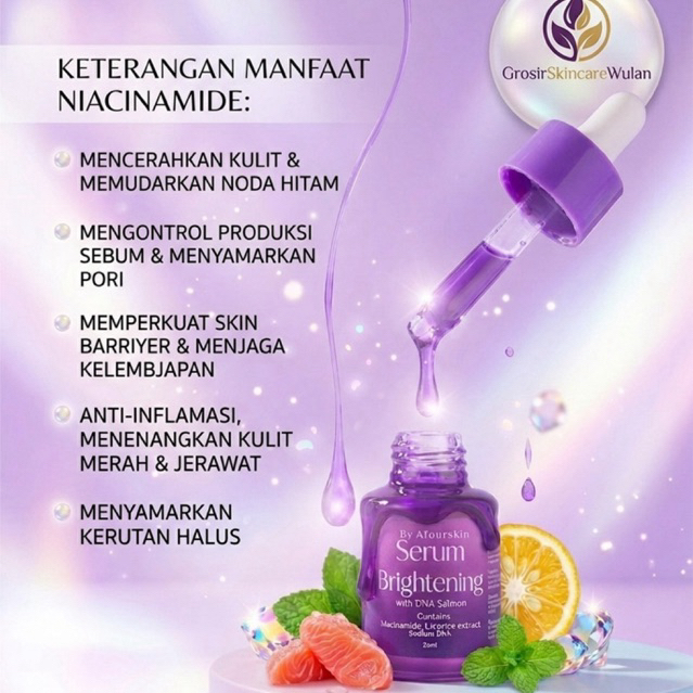 AFOURSKIN brightening serum with DNA SALMON Serum afourskin