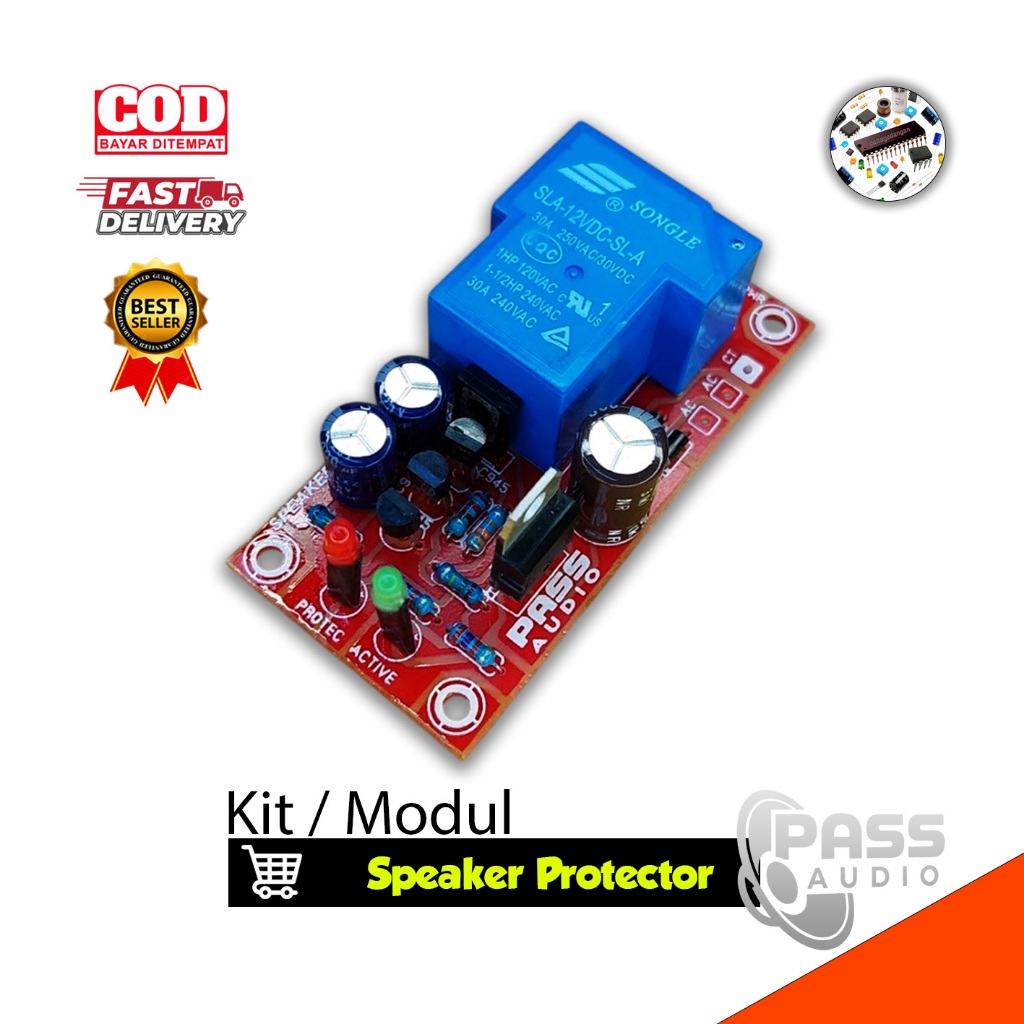 Kit Speaker Protektor Anti Njedug spiker Protector Mono Anti Jedug