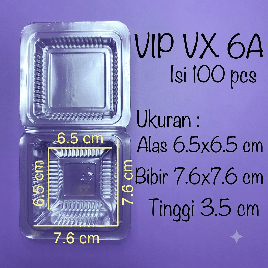 [1 PACK ]MIKA KECIL UKURAN 6 / MIKA VIP 6 GS