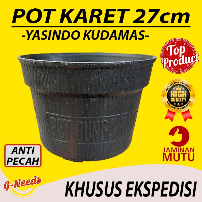 Pot Karet ANTI PECAH YASINDO 27 Cap Kuda Mas (KHUSUS EKSPEDISI)