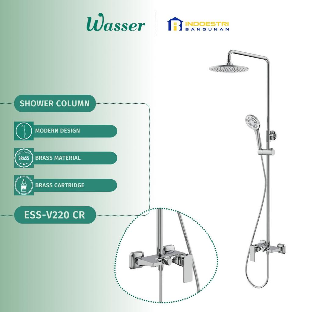 Shower Column Set Wasser ESS V220 Chrome / Wasser Shower Tiang