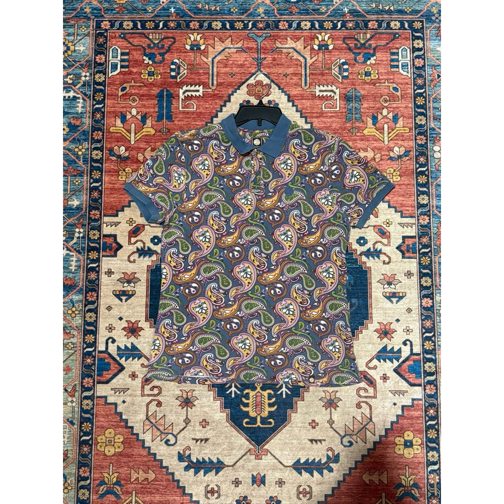 Polo Shirt Pretty Green Paisley