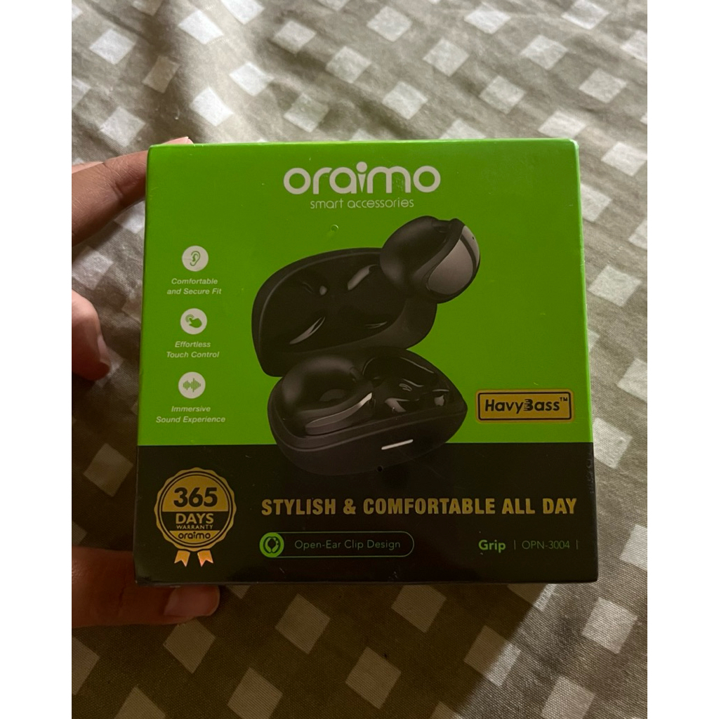 Oraimo Open Ear Clip Headset Earphone Bluetooth TWS