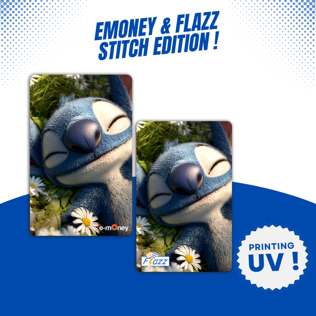 EMONEY MANDIRI FLAZZ SUPPORT NFC - Stitch - EMONEY FLAZZ GEN 2 SUPPORT NFC