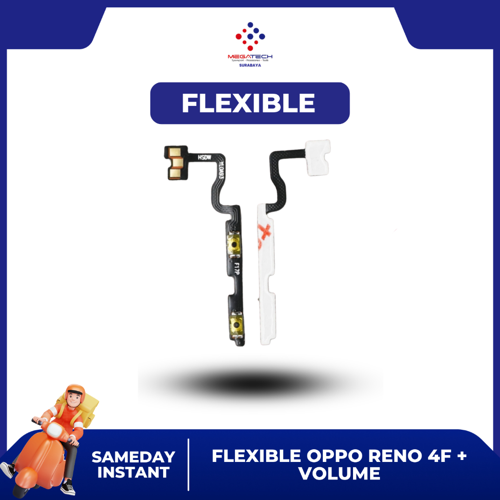 FLEXIBLE OPPO RENO 4F + VOLUME