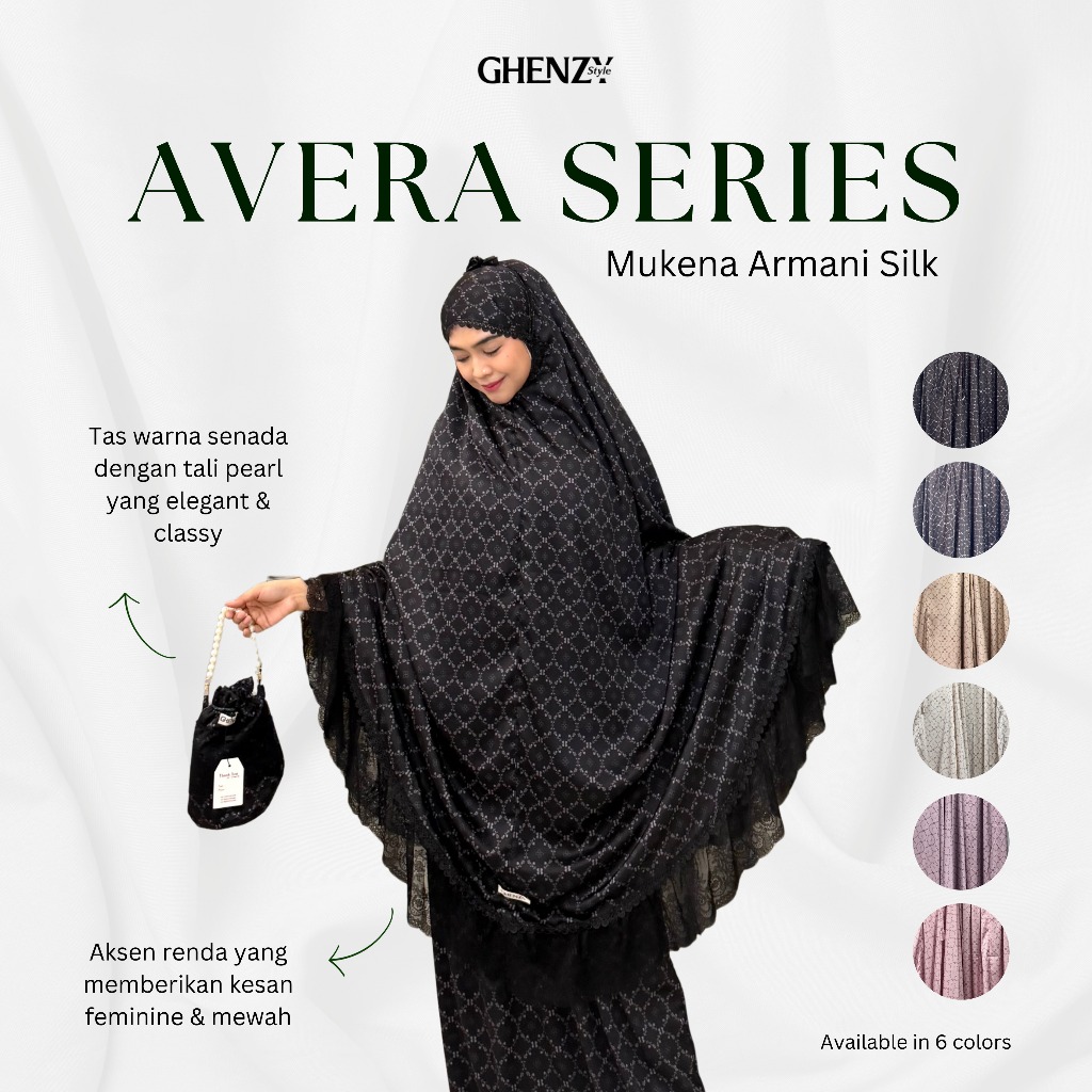 GStyle Mukena Armani Silk Avaera | Mukena Armani Silk Premium | Mukena Kekinian