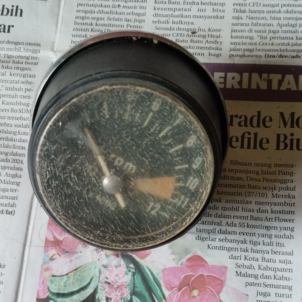 rpm spidometer cb 125 cb twin original bekas