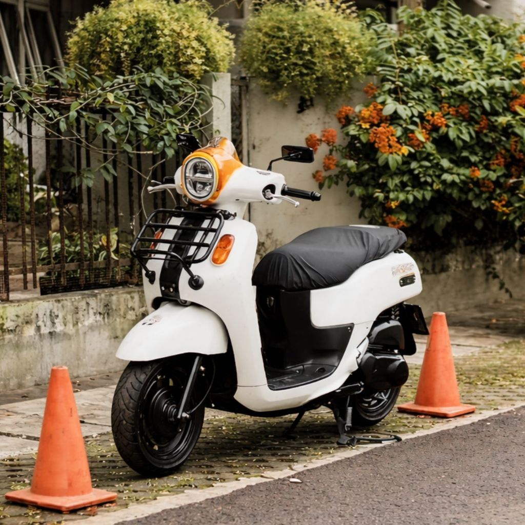 Spion Yamaha Fazzio Classic Square Kotak - Spion Fazzio Hybrid - Aksesoris Fazzio