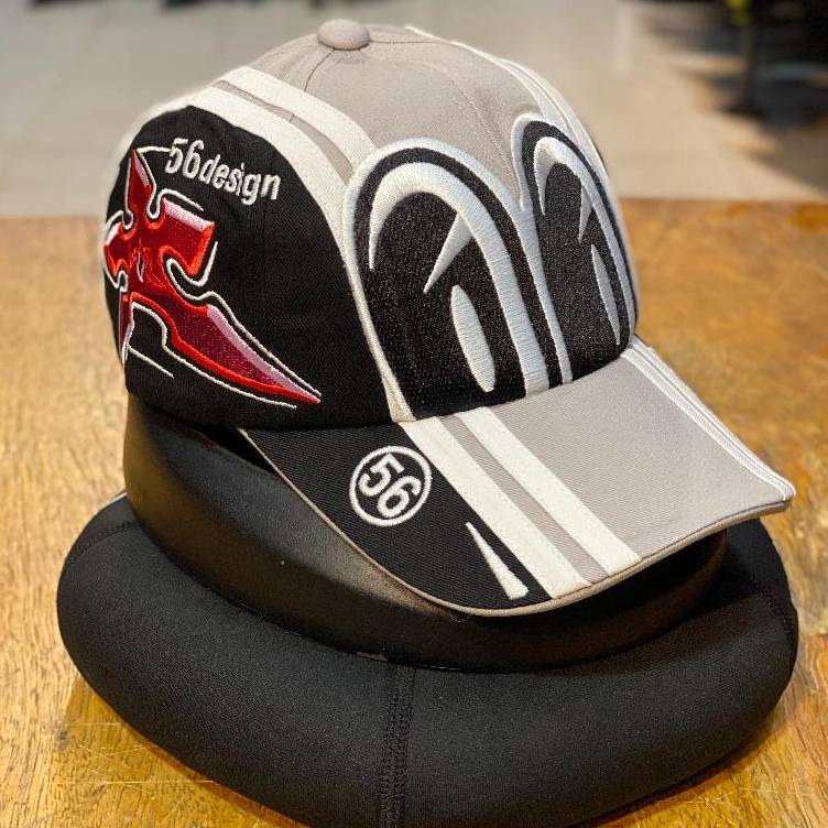 Topi Nakano Shuriken 56 Desain Topi Premium motif Nakano Shuriken Silver Sinya Nakano
