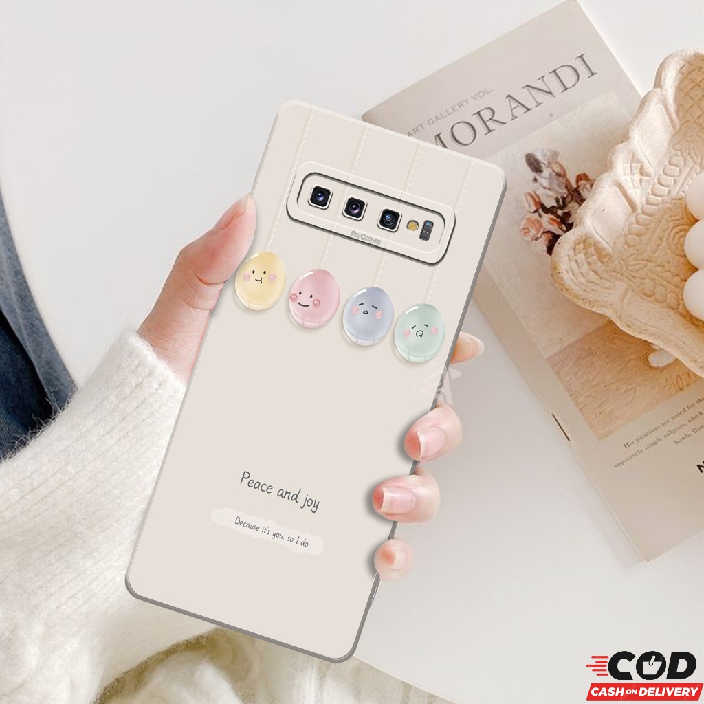 Case SAMSUNG GALAXY S10 PLUS Fashion Case Kartun Case SAM GALAXY S10 PLUS Silikon Pro Camera Casing 