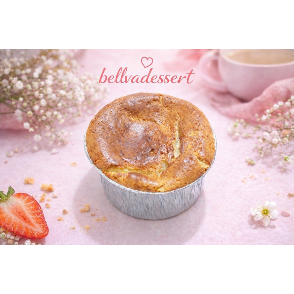 mini burnt cheese cake