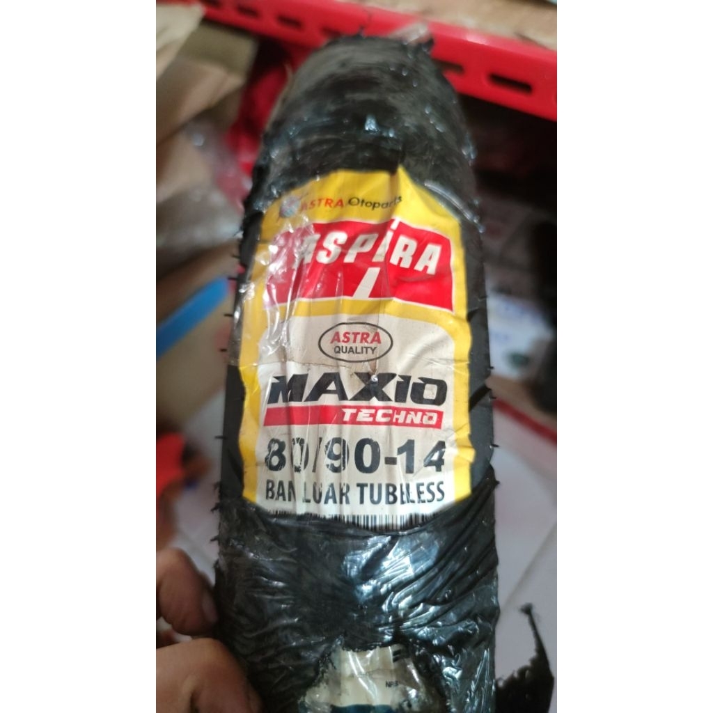 Ban Aspira Maxio Tubeless 80/90-14 Matic