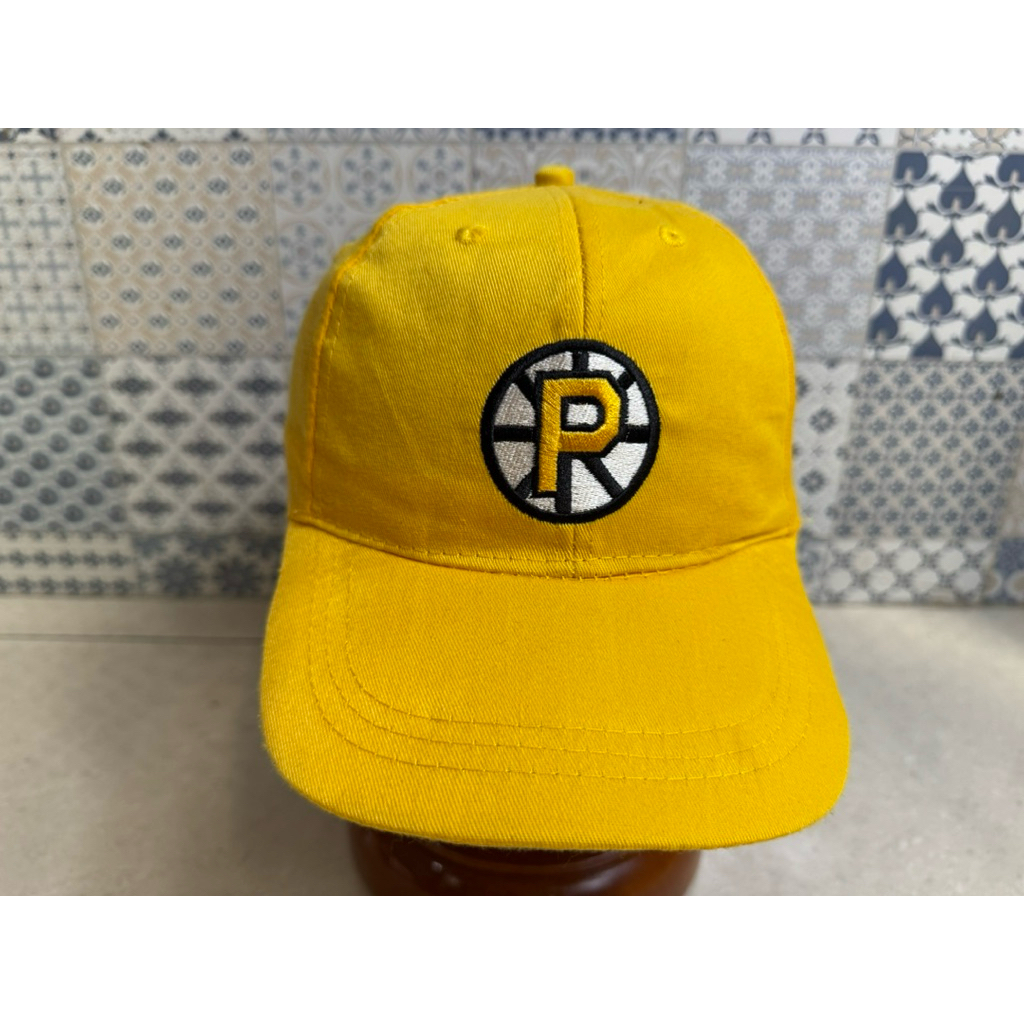 Topi Second Brand Branded Kuning Logo P No Brand Murah Meriah