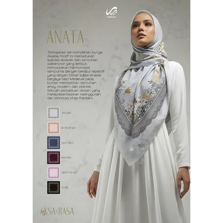 SEGI EMPAT MOTIF JUMBO TETRA ANATA 1.3 RABBANI ORI (130 X 130 CM)