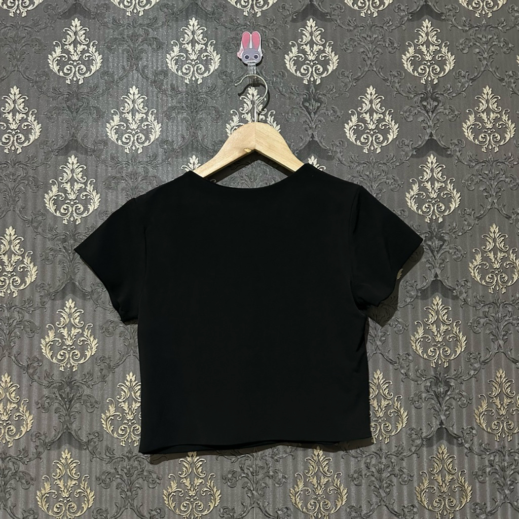 Preloved croptop evertops (black)