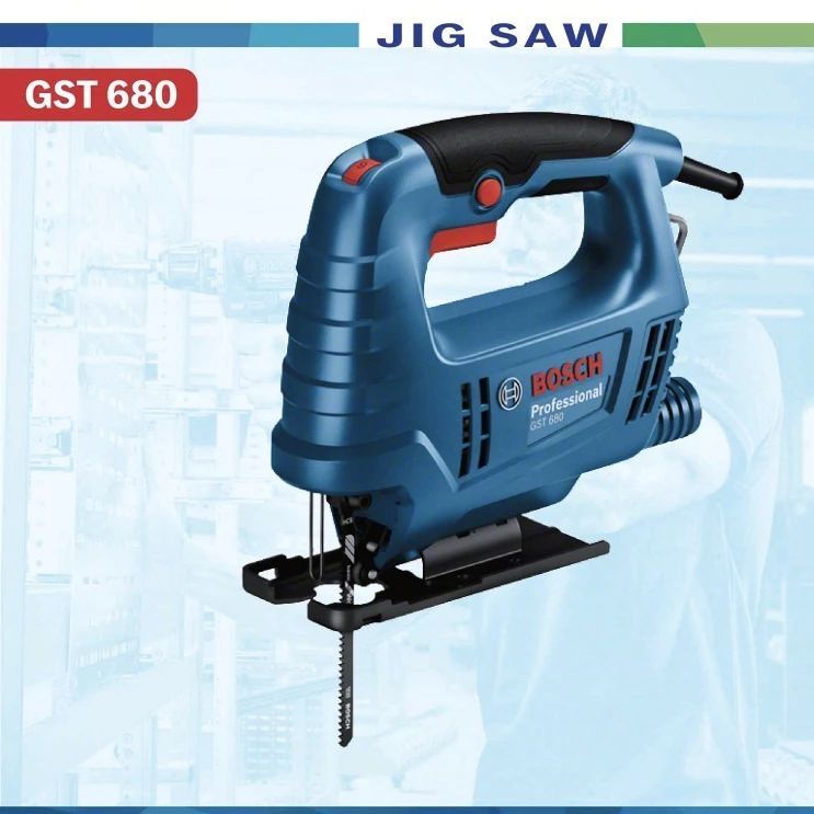 Bosch GST 680  / Jigsaw Listrik / Gergaji Listrik Variable Speed