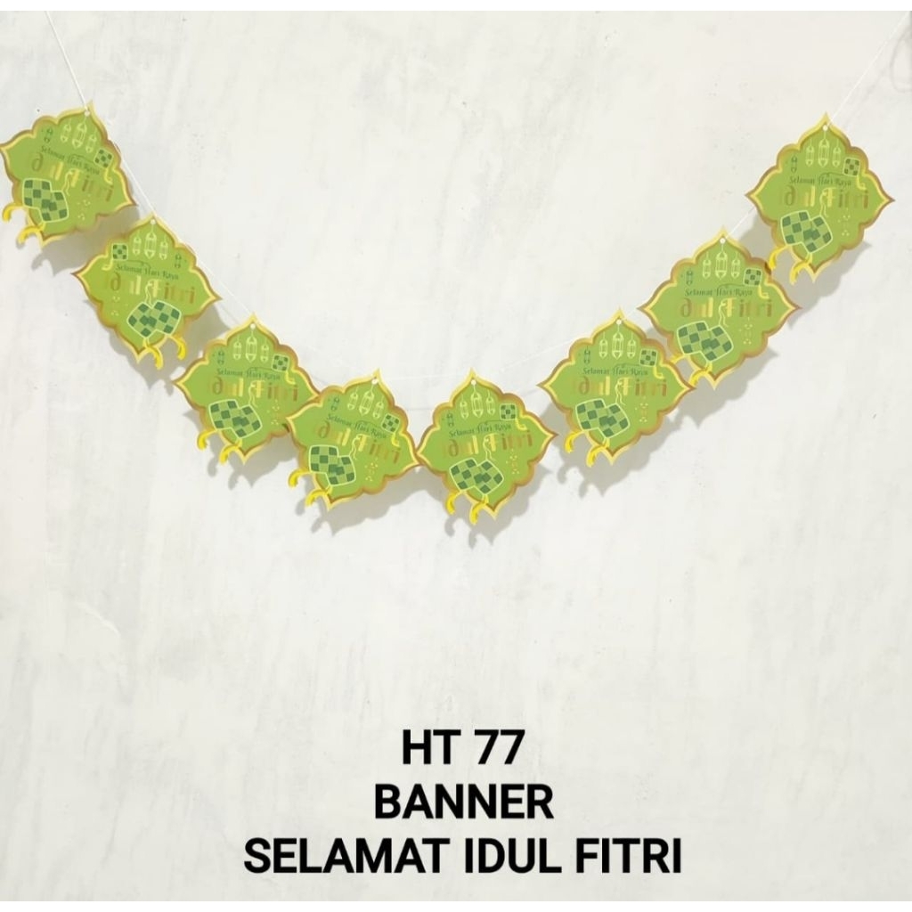 Hiasan Idul Fitri Garland Idul Fitri Garland Lebaran Hiasan Lebaran Jogja Banner Idul Fitri