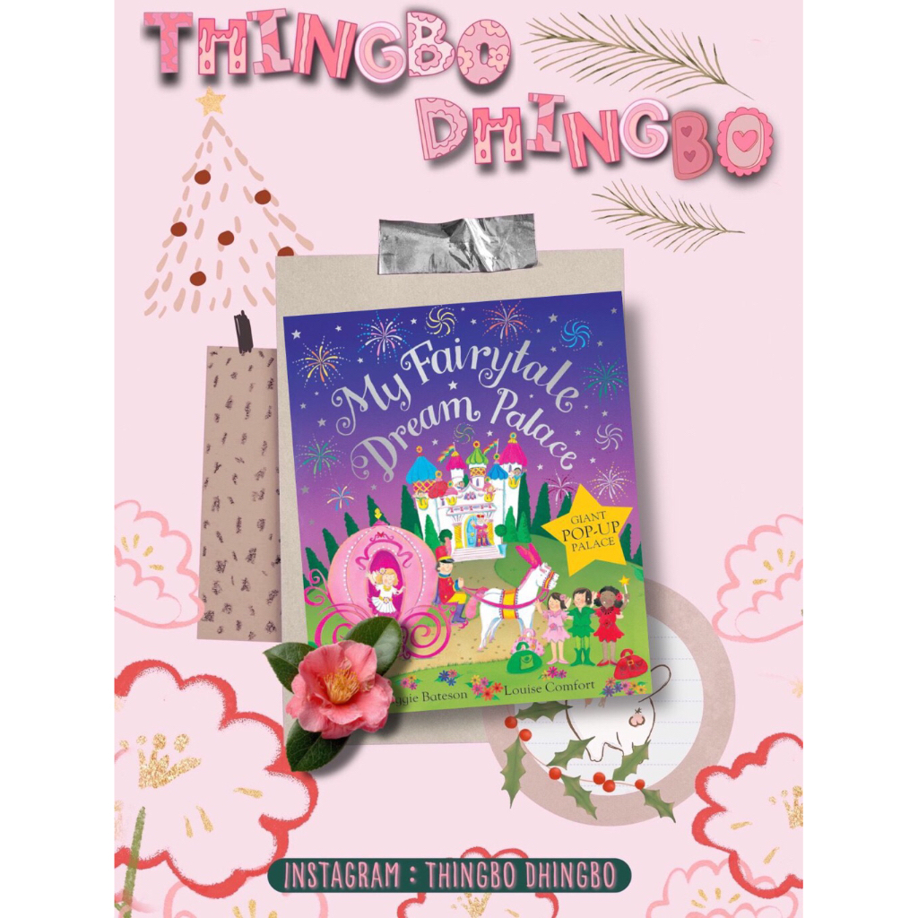 My FairyTale Dream Palace Pop-Up Book By Maggie Bateson - Pop Up Book My Fairy - Langka