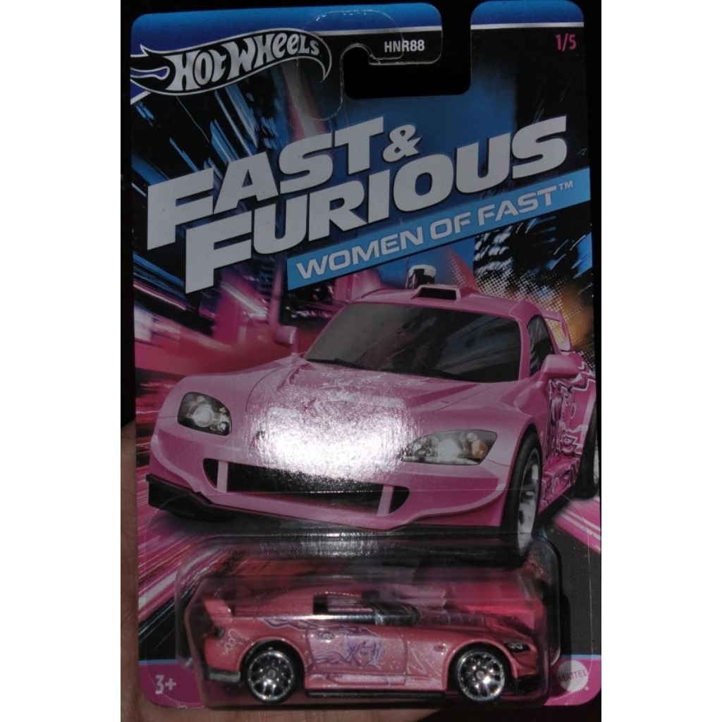 HOT WHEELS FAST AND FURIOUS HONDA S2000 PINK