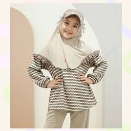 Rabbani - Krukid Jennie Kerudung Anak Bertopi
