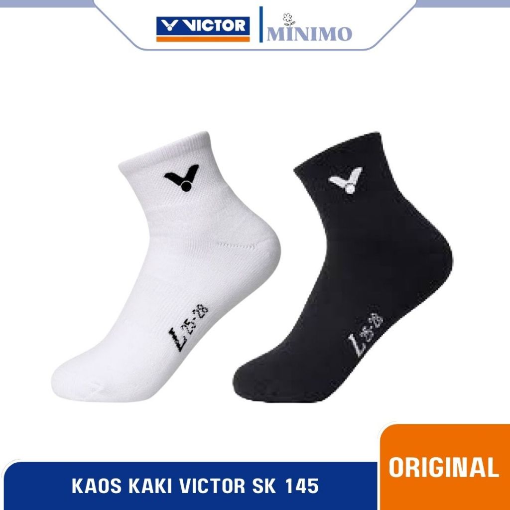 Kaos Kaki Badminton Victor SK 145 Original 100%