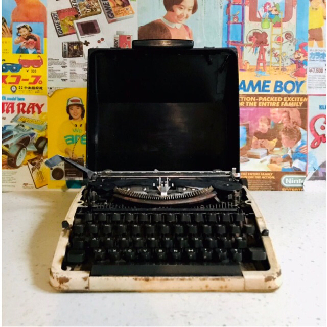 Mesin Ketik Brother - Mesin Ketik Lawas - Dekorasi Vintage